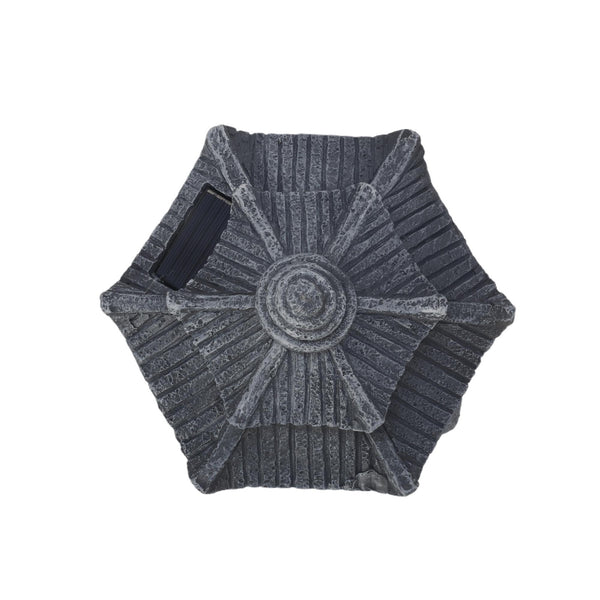 Pagoda Statues Outdoor Solar Powered Statue Zen Garden Lantern LED Garden Light