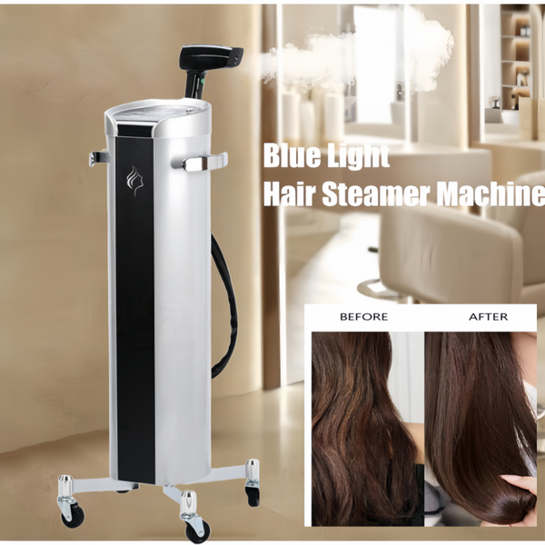 Blue Light Nano Mist Hair Steamer Handheld Hair Salon Steamer Hairdress Care