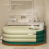 Ice Bath Tub for Athletes Cold Water Therapy Hot Tub Portable Folding Bathtub