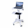 Medical Trolley Cart Height Adjustable with Laptop Tray Oral Scanner Holder AU