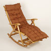 Leisure Rocking Chair Backrest Folding Bed Elderly Relax Armchair Foot Massage