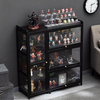 Nisorpa 3-5 Door Display Storage Cabinet for Lego Toy Cupboard Display cases AU