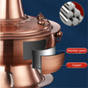 Chinese Charcoal Hotpot Cookware Hot Pot Copper Old Beijing Charcoal Pot