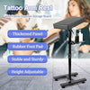 Tattoo Arm Rest Adjustable Height Leather Soft Sponge Pad Tattoo Armrest Stand