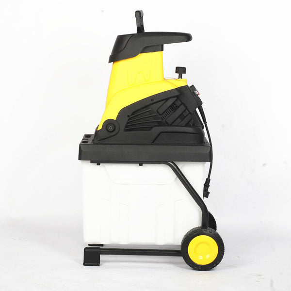 2500W Electric Wood Chipper Crushing Impact Shredder Garden Mulcher On Wheels AU