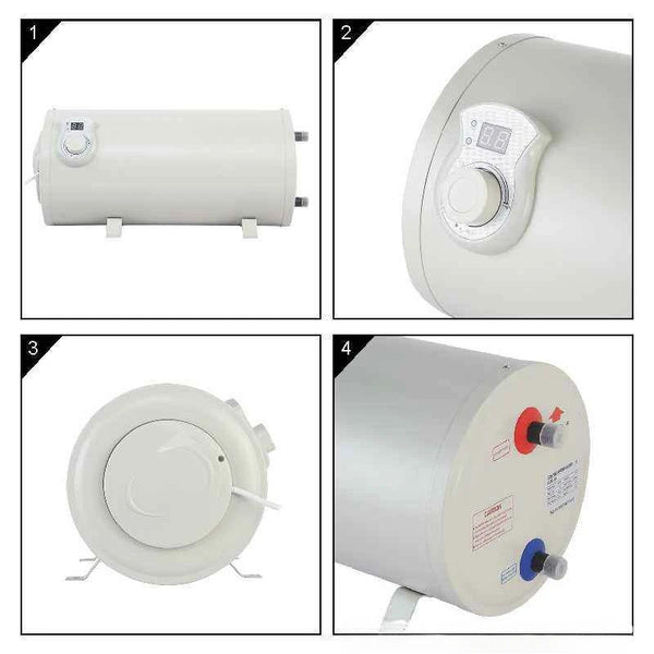 10L Electric HOT Water 12V DC Storage Unit Heater Caravan RV Motorhome