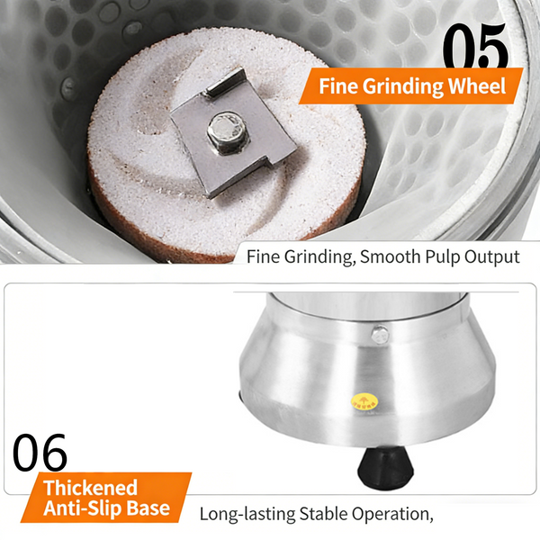 Commercial Slag Separated Soybean Milk Maker Soybean Grinding Machine 1100W