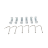 Meat Hooks 6 PCS Butcher Hooks Stainless Steel Kill Hanging Carcasses Meat Hook