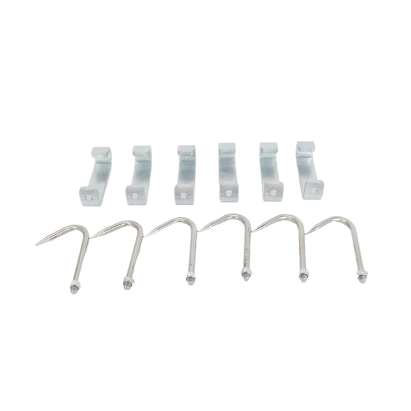 Meat Hooks 6 PCS Butcher Hooks Stainless Steel Kill Hanging Carcasses Meat Hook