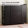 Nisorpa 3-5 Door Display Storage Cabinet for Lego Toy Cupboard Display cases AU