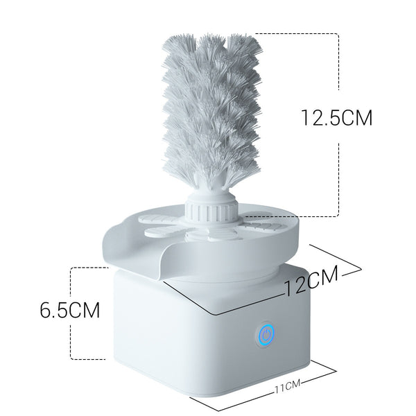 Automatic Brush Glass Cup Washer High-pressure Bristles Cleaner for Bar Kitchen