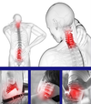 Lumbar Traction Bed Table Cervical Spine Stretching Therapy Massage Pain Relief