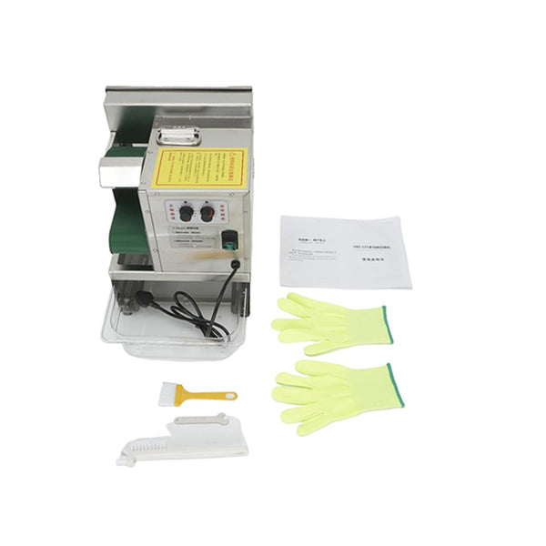 Electric Vegetable Slicer Scallion Chopping Machine Onion Segment Cutter 30kg/h
