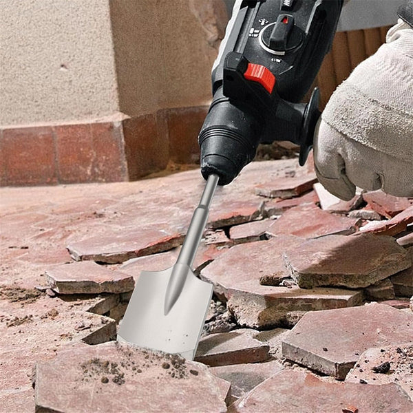 SDS-Max Shank Alloy Steel Clay Spade Digging Shovel Bit For Concrete Demolition