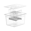 Sous Vide Container 12L Sous Vide Rack with Lid & Rack - BPA Free Complete Sous