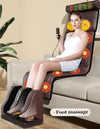Massage Chair Pad Back Massager with Heat Massage Seat Cushion Vibration Motors