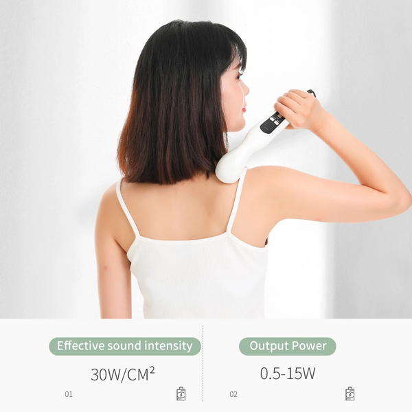 Ultrasound Therapy Machine Shock Waves Physiotherapy Device Massager Machine