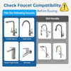 Tap Water Filter Kitchen Water  Purifier Filtration System with 2 Cartridges