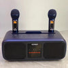 Bluetooth Karaoke Speaker & 2 Wireless Microphones Rechargeable Karaoke Machine