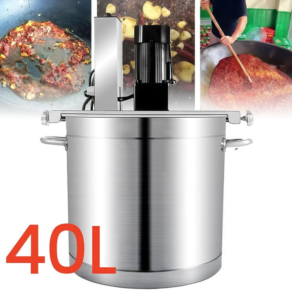 Automatic Food Stirrer Hot Pot Seasoning Bottom Jam Boiling Sauce Frying Machine