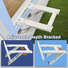 Air Conditioner Wall Bracket Window Support Bracket Heavy Duty 2 Arms Up 220LBS