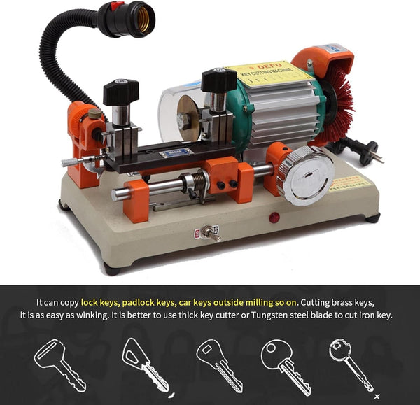 Horizontal Professional Key Cutting Machine Manual Key Duplicating Machine AU