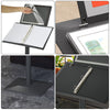 Floor Menu Stand Heavy Duty Lectern Brochure Display Holder Restaurant Retail