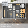 Kitchen Cabinet Drawer Cutlery Tray Utensil Organiser Insert Divider Storage AU