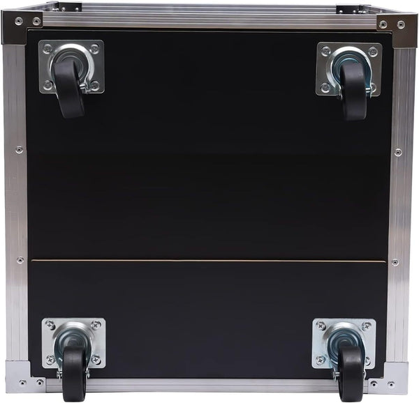 12U/16U  Audio Equipment Rack Rolling Network Rack AV Rack Stand with Wheels AU