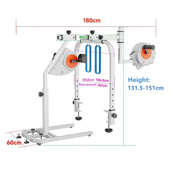 Electric Exercise Bike Legs Arms Physical Therapy Assisted Rehab For Seniors AU