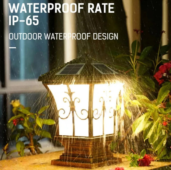 Solar Post Cap Lights Pillar Light Waterproof Garden Street Fence Decorations AU