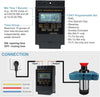 25000GPH Fountain Aerator Large Water Pond Pump Floating Fountain Circulation AU