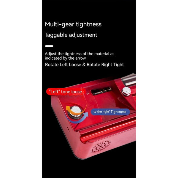 Automatic Cigarette Machine Rolling Tobacco Electric Maker Roller Injector Tube