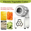 Potato Slicing Machine Electric Vegetable Cutter 2.5mm Shredder Machine 900RPM