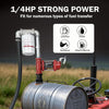 12GPM Fuel Transfer Pump for Gasoline Diesel Explosion Proof Pump 12V DC 1/4hp