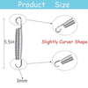 24pcsTrampoline Spring Heavy Duty Stainless Steel Replacement Trampoline Replace