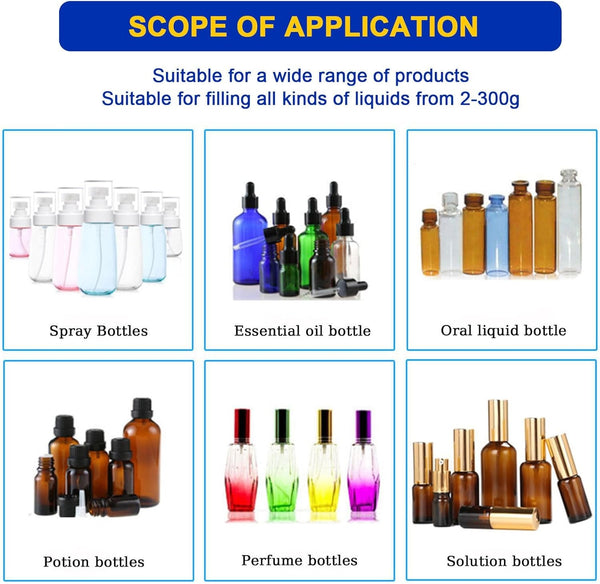 Automatic Liquid Filling Machine for Bottles 8g-3000g Honey Oil Paste Filler