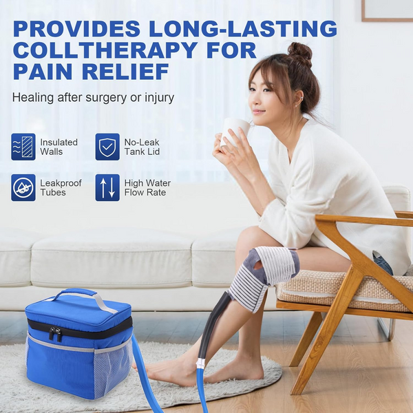 Multifunctional Ice Therapy Machine for Knee Shoulder Ankle Back Leg Pain Relief