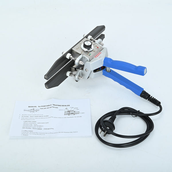 Portable Crimp Sealer for Foil,Kraft,and Mylar Bags Food Storage Prevent Leakage