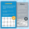 3*10M Cat Enclosure Netting Low Visibility Garden Balcony Pet Net Bite-Resistant