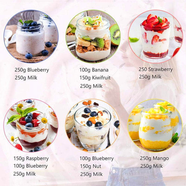 Probiotic Yogurt Maker with Adjustable Temp/ Time Control Get Better Gut Health