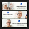 Bone Conduction Hearing Aids for Deafness Bluetooth Wireless Hearing Amplifier
