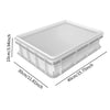 Pizza Dough Proofing Box with Covers Bread Proofing Box Dough Container