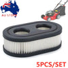 5X Lawn Mower Air Filter Cleaner For Brigg & Stratton 798452 593260 5432 5432K
