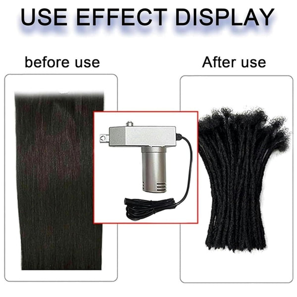 Portable Handheld Dreadlock Machine Crochet Braiding Making Machine 6/8/10 mm