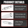 Clutch Brake Bleeder Hose One Way Valve Tube Bleeding Tool Kit Motorcycle Car