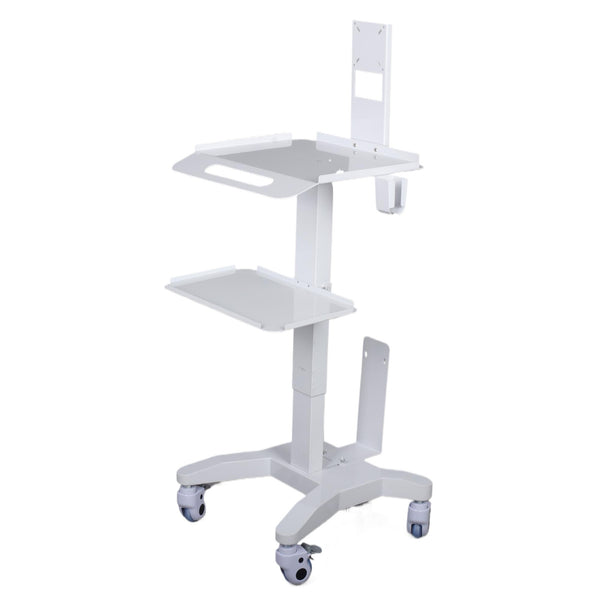 Medical Trolley Cart Height Adjustable with Laptop Tray Oral Scanner Holder AU