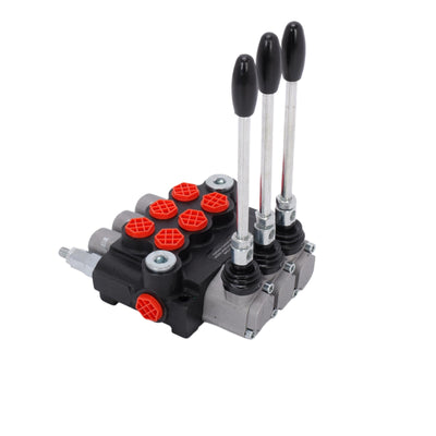3-Spool Hydraulic Directional Control Valve 11GPM Tractors Loaders Valve