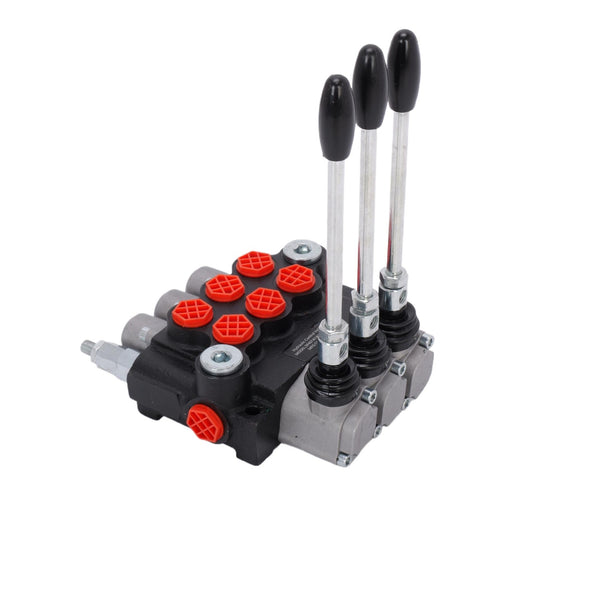 3-Spool Hydraulic Directional Control Valve 11GPM Tractors Loaders Valve