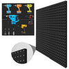 4X Heavy Duty Metal Pegboard Panels Multi-Use Wall Organizer Jewelry Display AU